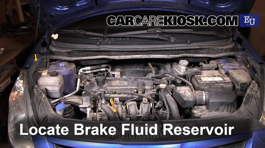 2009 Hyundai i20 Classic 1.2L 4 Cyl. Brake Fluid